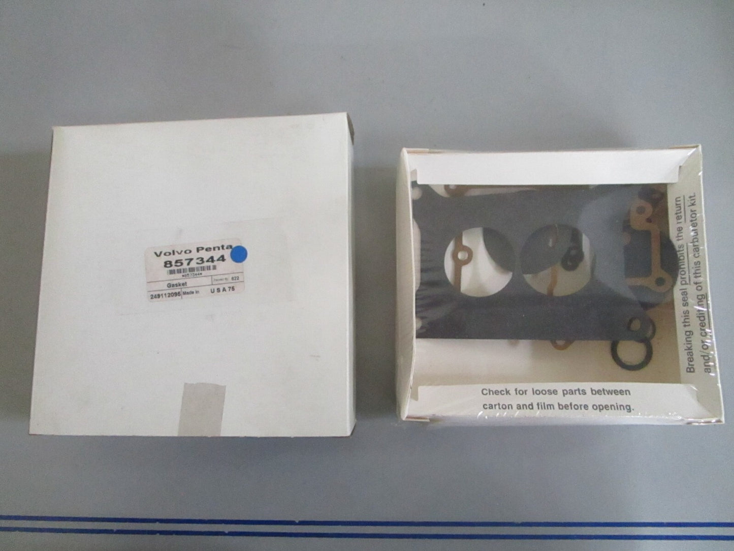 *NEW OEM* 0820 Volvo Penta Gasket Kit 857344