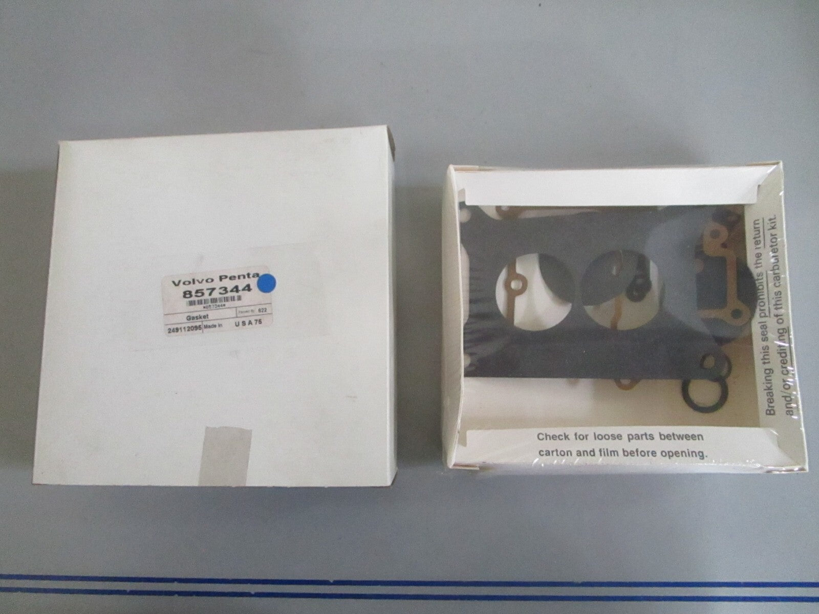 *NEW OEM* 0820 Volvo Penta Gasket Kit 857344