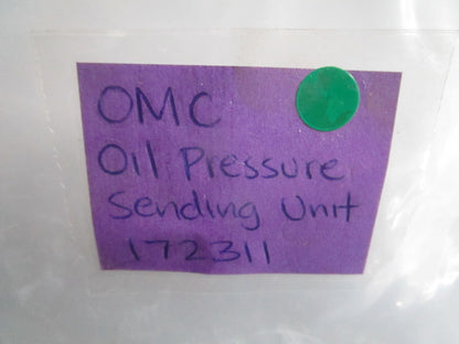 NEW OEM 172311 0172311 OMC Johnson Evinrude Oil Pressure Sending Unit 0820