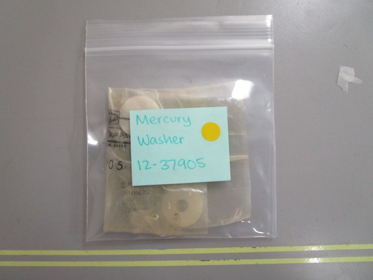 *NEW OEM* (LOT OF 2) 0810 Mercury Quicksilver Washer 12-37905