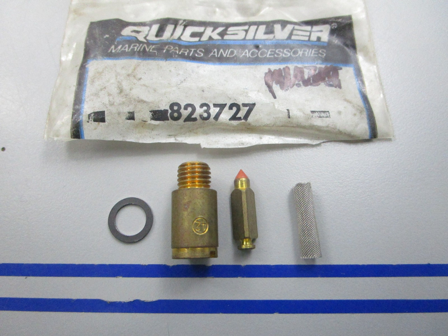 NEW OEM 823727 Mercury Quicksilver Inlet Needle & Seat 0810