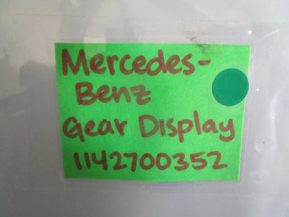 NEW OEM 1142700352 Mercedes-Benz Gear Display 0820
