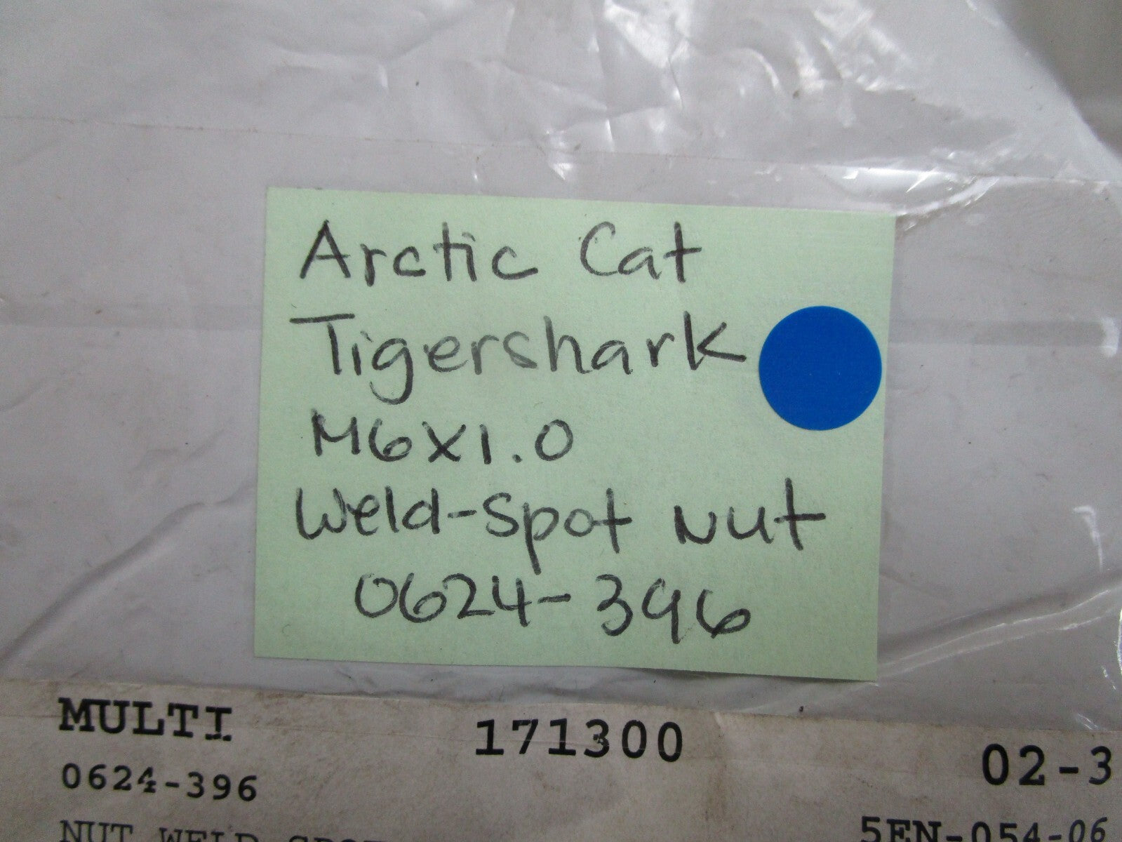 *NEW* (LOT OF 5) 0770 Arctic Cat Tigershark M6x1.0 Weld-Spot Nut 0624-396