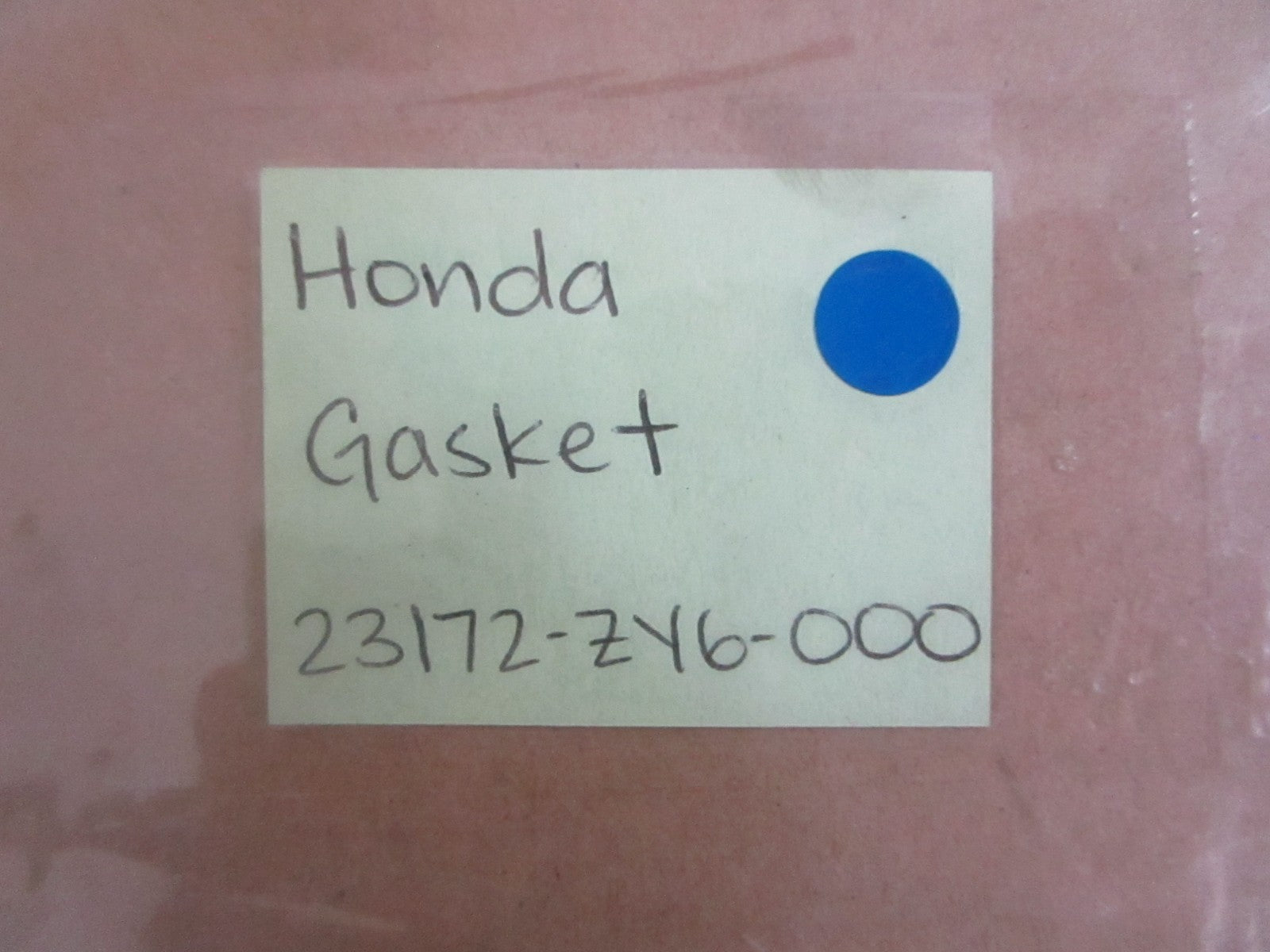 *NEW OEM* 0820 Honda Gasket 23172-ZY6-000
