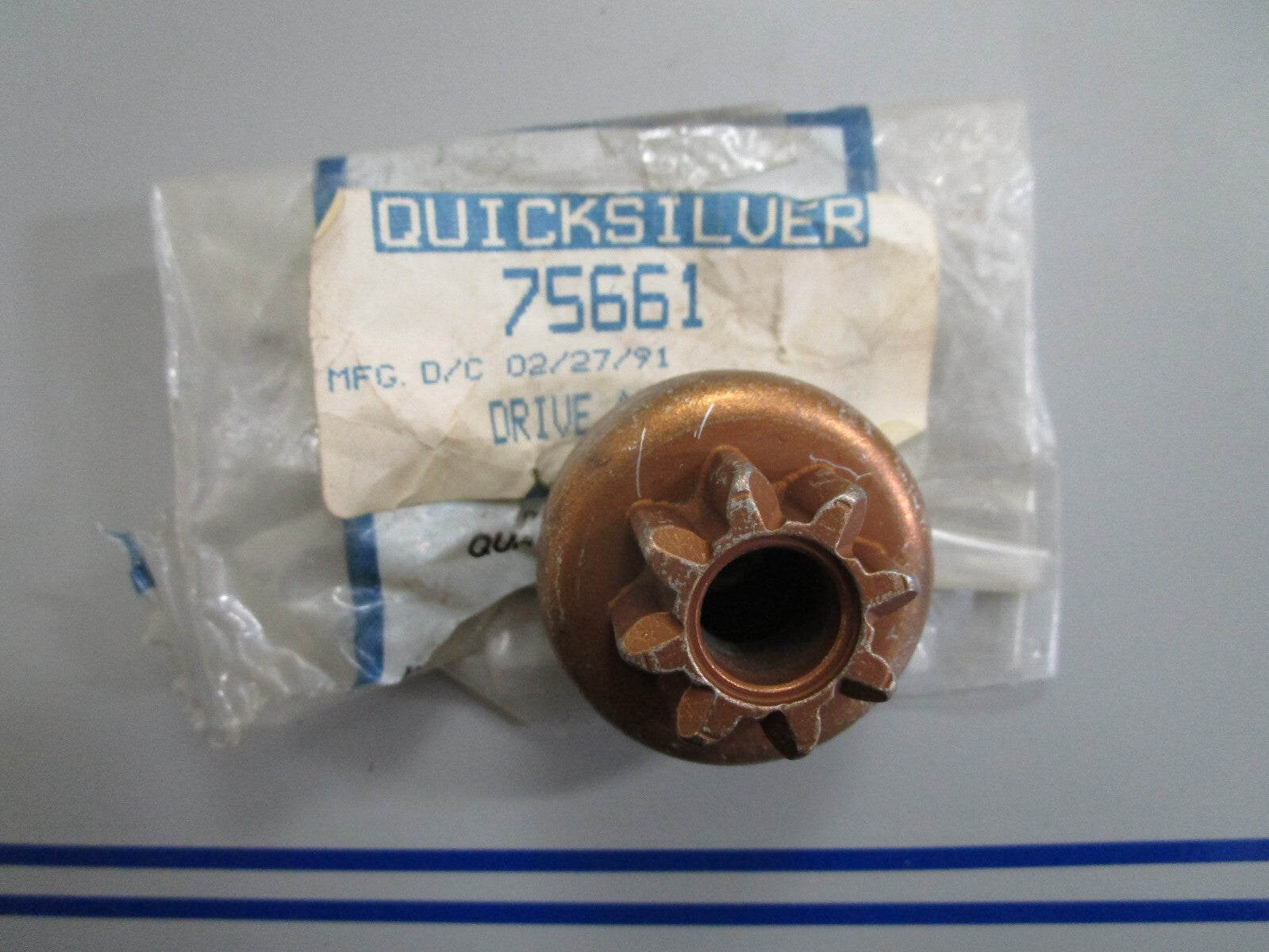 *NEW OEM* 0820 Mercury Quicksilver Drive Ay 75661