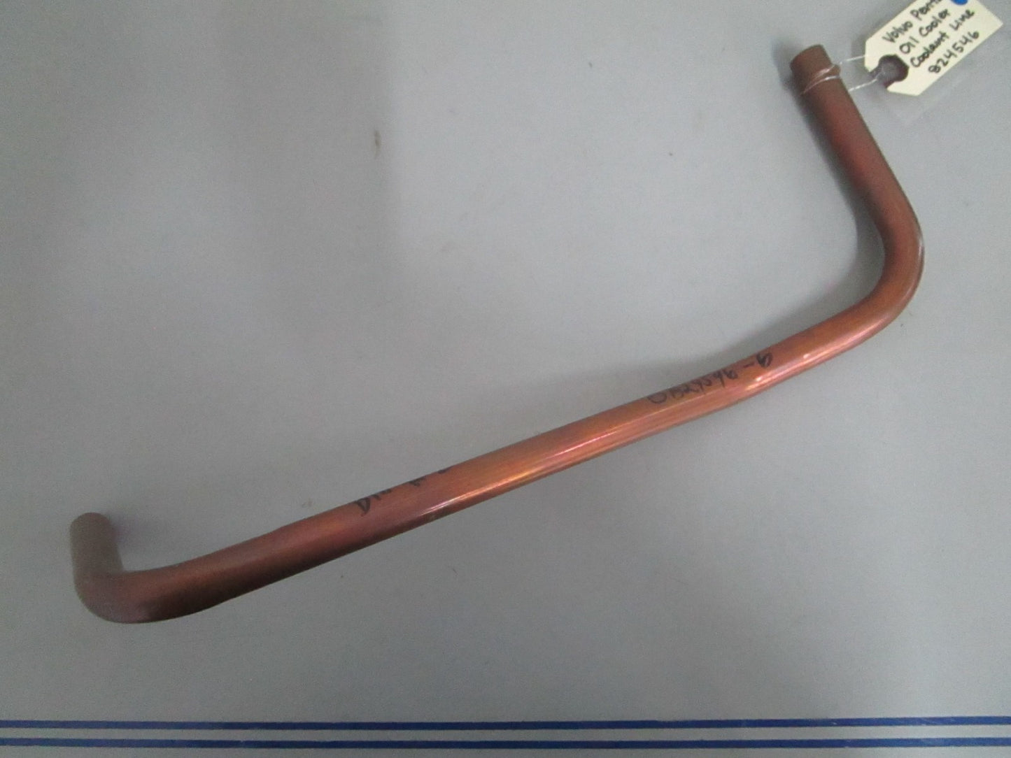 *NEW OEM* 0820 Volvo Penta Oil Cooler Coolant Line 824546