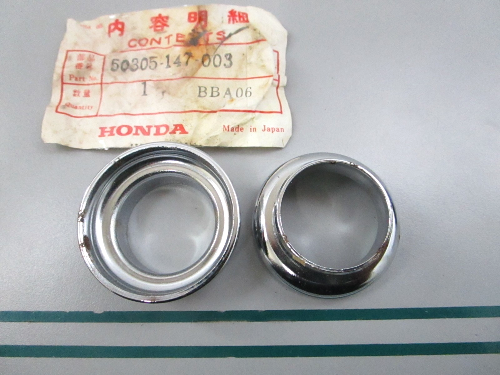 NEW OEM (LOT OF 2) 50305-147-003 Honda Steering Ball Race 0810