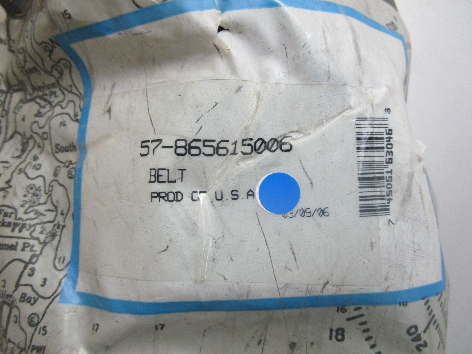 *NEW OEM* 0810 Mercury Quicksilver Belt 57-865615006