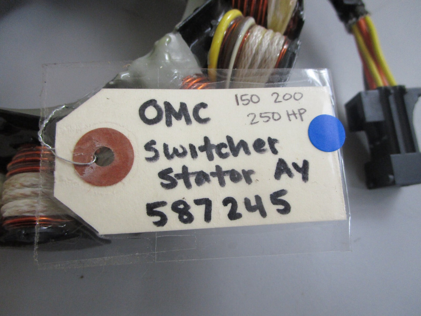 *NEW OEM* 0820 OMC Johnson Evinrude 150 200 250HP Switcher Stator 587245 0587245