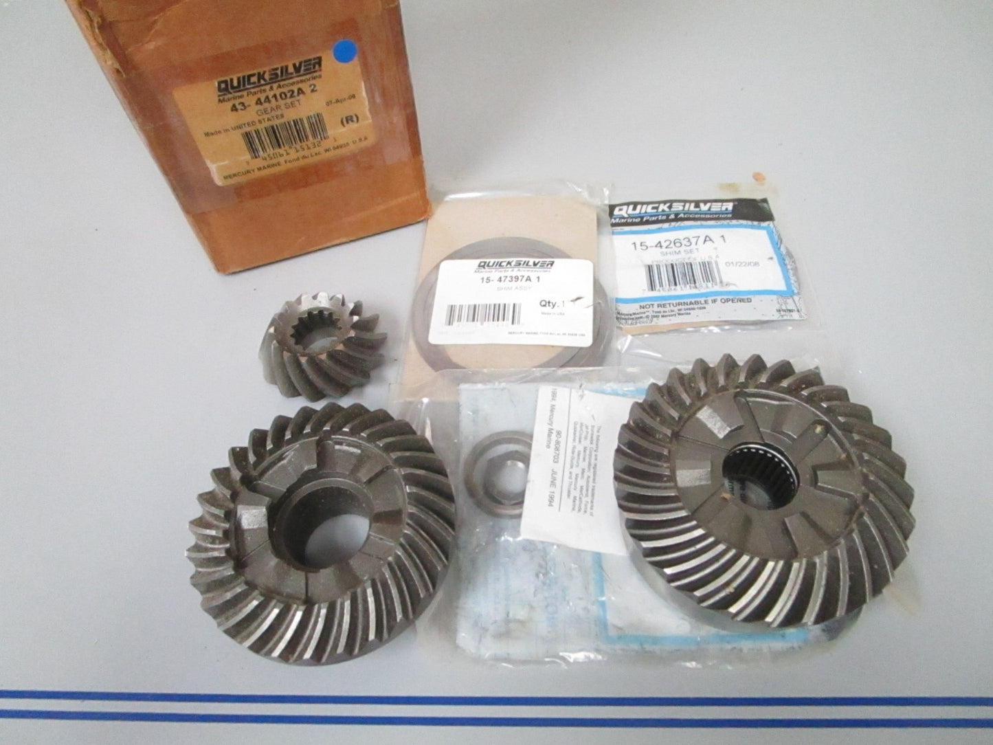 *NEW OEM* 0720 Mercury Quicksilver Gear Set Assembly 43-44102A2