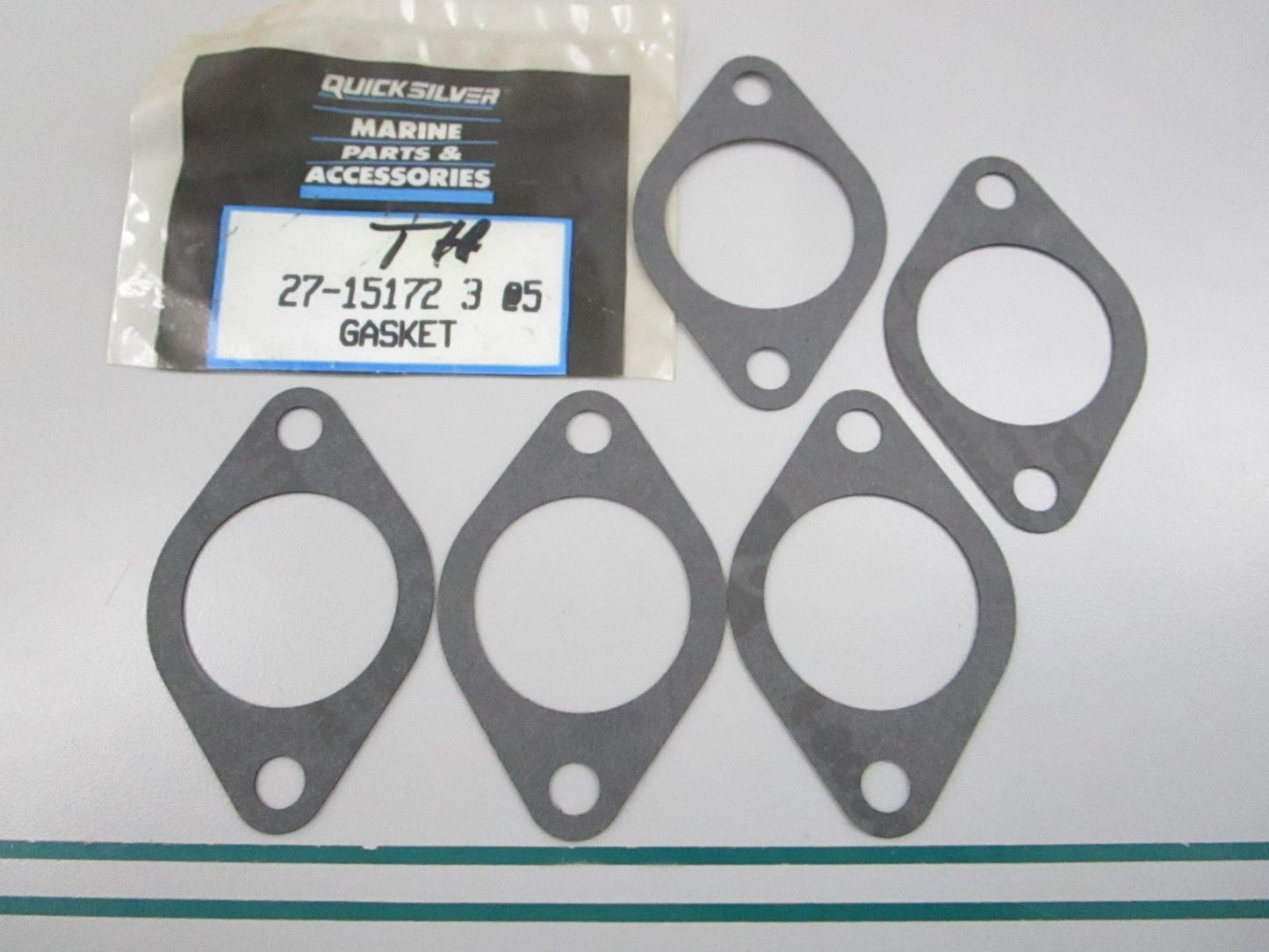 NEW OEM (LOT OF 5) 27-151723 Mercury Quicksilver Gasket 0810