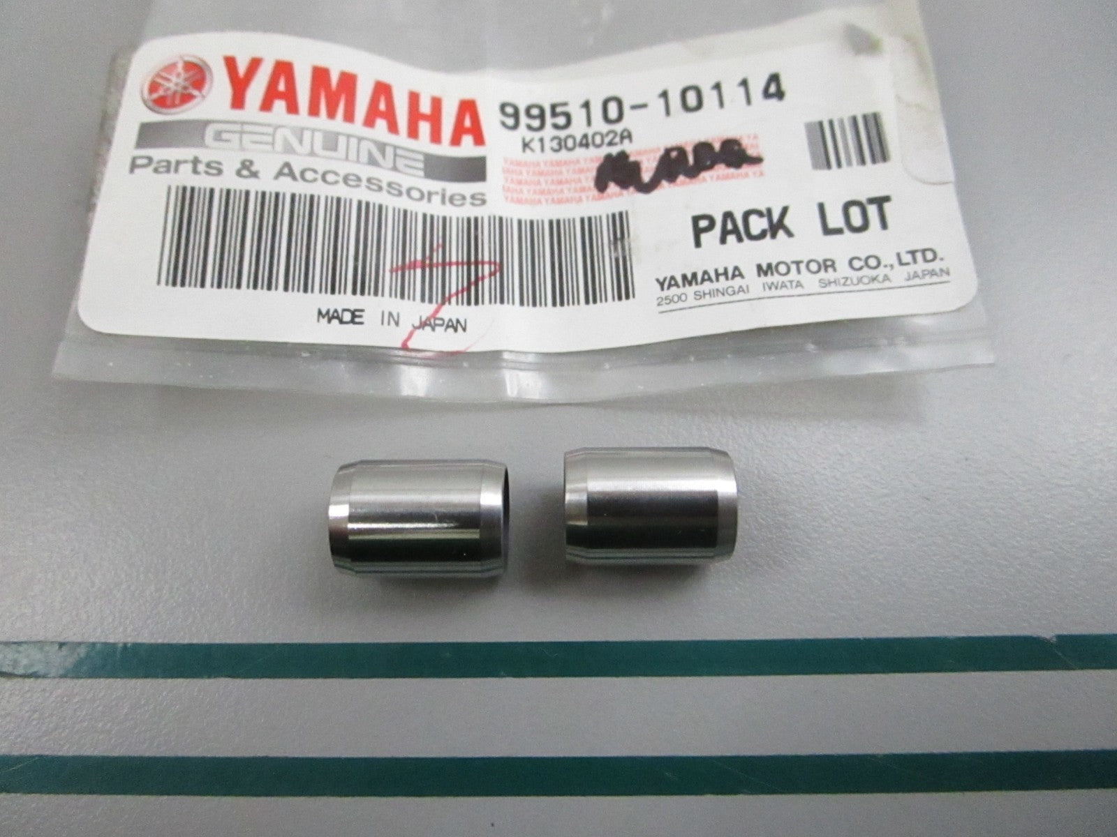 NEW OEM (LOT OF 2) 95510-10114-00 Yamaha Dowel 0810