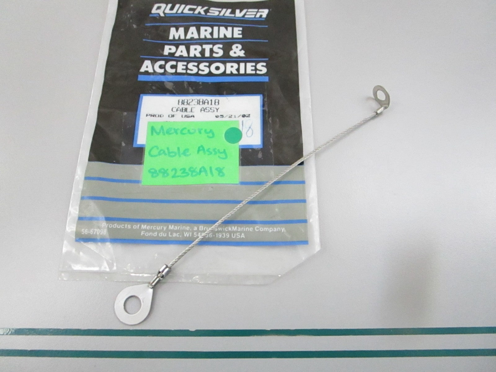 NEW OEM 88238A18 Mercury Quicksilver Cable Assembly 0810