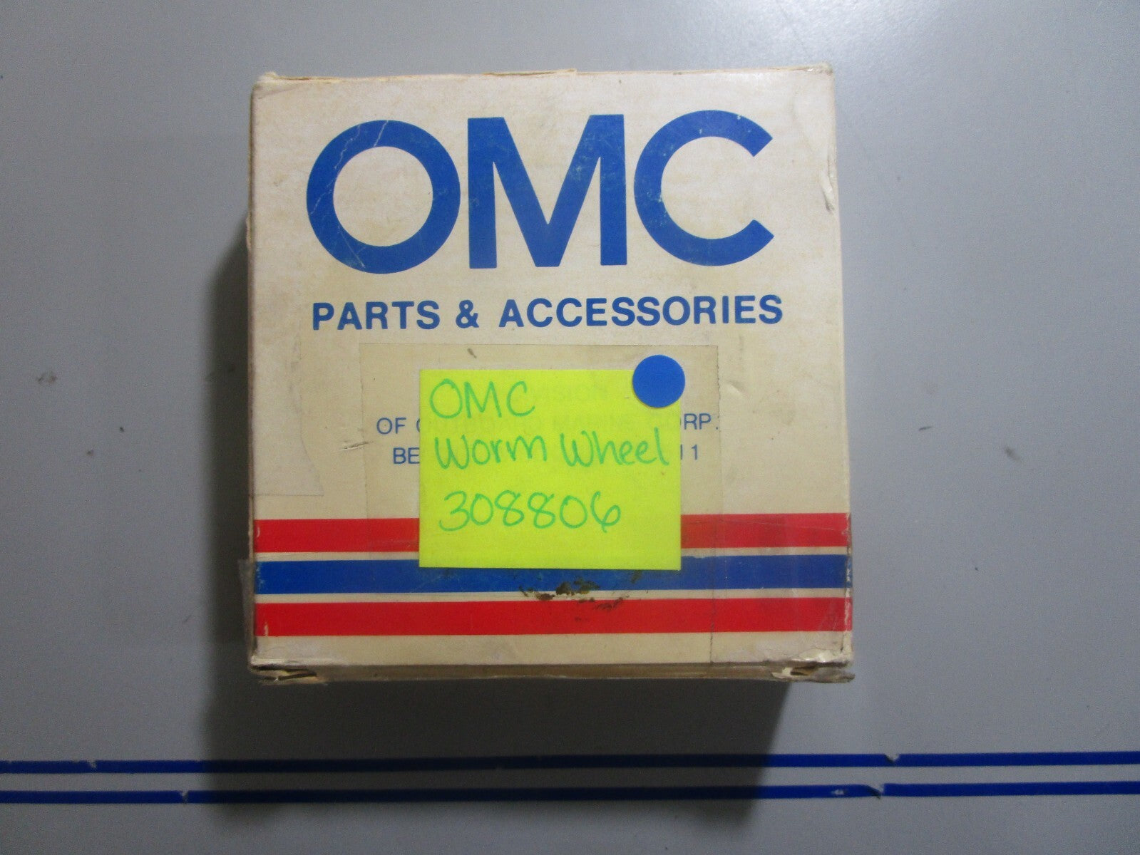*NEW OEM* 0810 OMC Johnson Evinrude Worm Wheel 308806 0308806