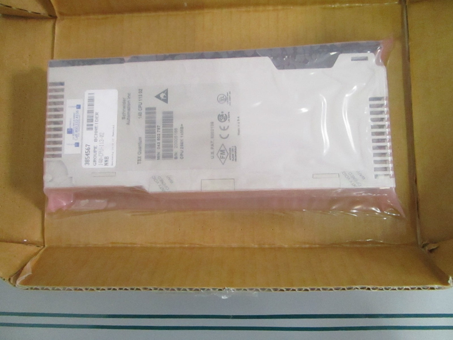 Schneider 140CPU11302 Modicon Quantum CPU Processor 80186 20MHz NEW OEM 0820