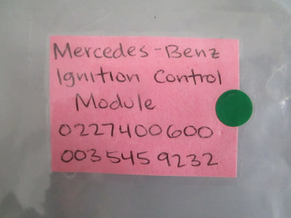 NEW OEM 0227400600 0035459232 Mercedes-Benz Bosch Ignition Control Module 0820
