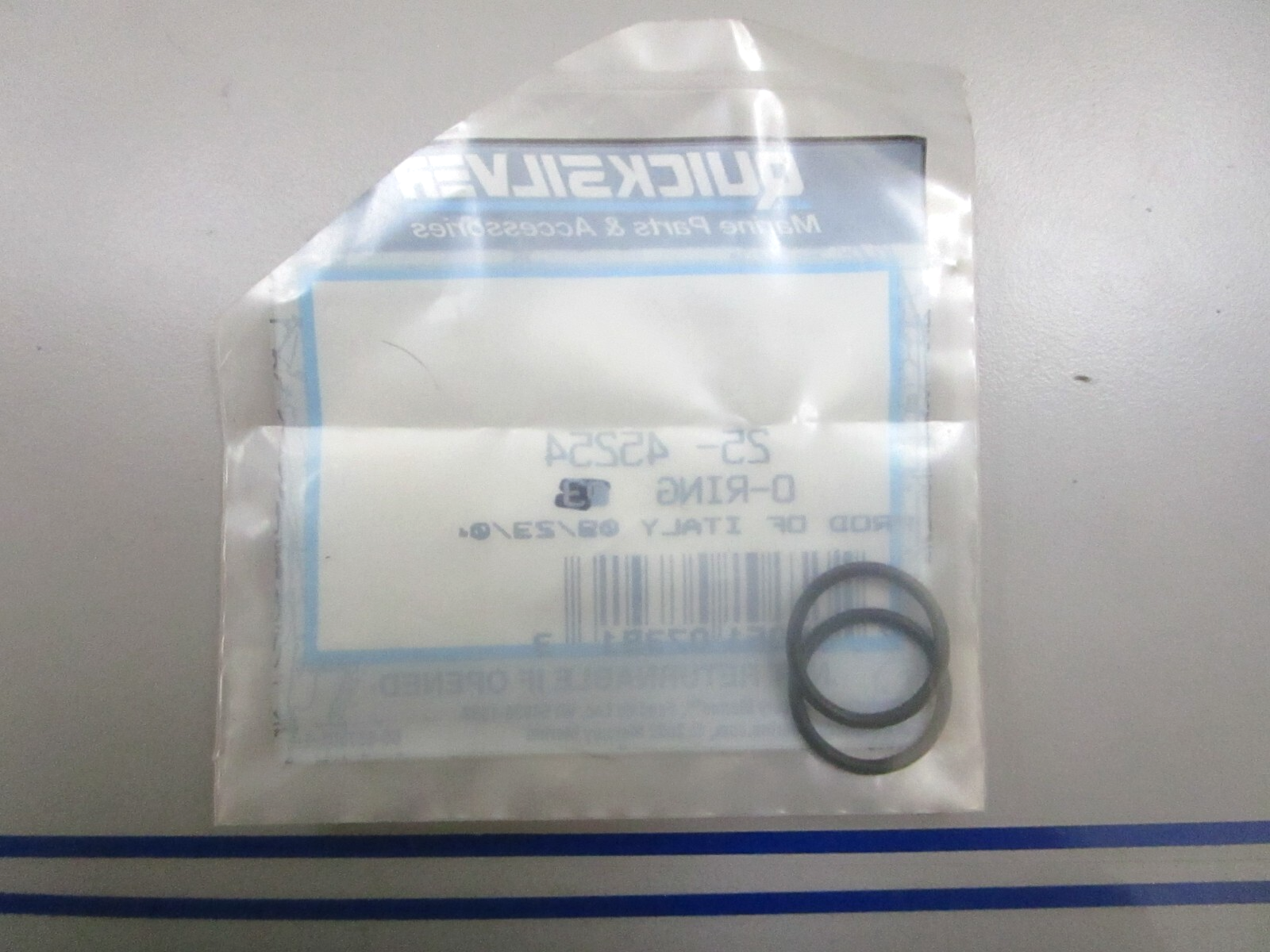 *NEW OEM* (LOT OF 2) 0780 Mercury Quicksilver O-Ring 25-45254